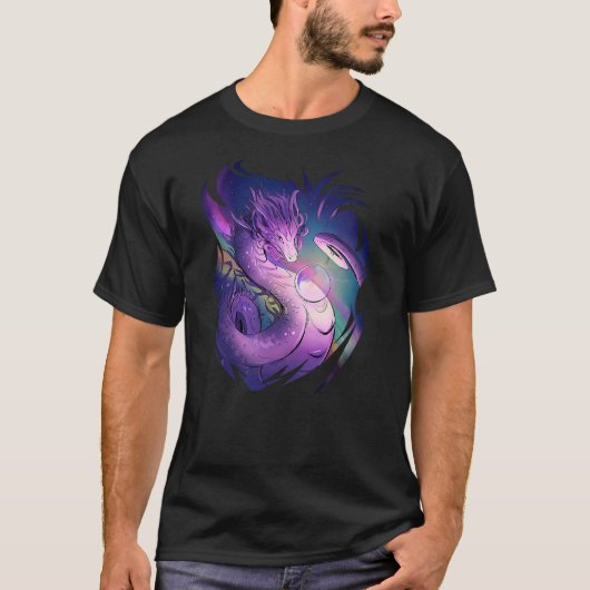 Cool Purple Dragon Tシャツ (正面)