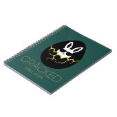 Cool Rabbit Sunglasses Funny Easter Bunny Quote  ノートブック (左側)