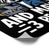 Cool Raccoon Tee For Men Women Kids Racoon Raccoon ポスター (角)