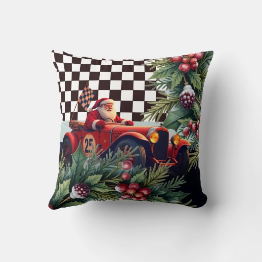 Cool Racing Santa クッション (裏面)