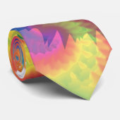 Cool Rainbow Tie Dye Pattern Tie ネクタイ (ロール)