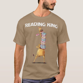 Cool Reading Art For Men Dad Bookworm Learning Boo Tシャツ
