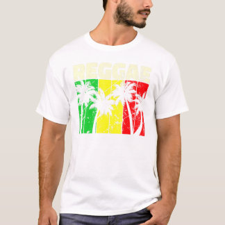 Cool Reggae Musik Rastafari Ragga Reggaeton Jamaik Tシャツ