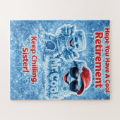 Cool retirement jigsaw puzzle for sister funny Mr. ジグソーパズル (横)