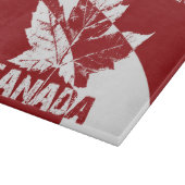 Cool Retro Canada Decor Personalized Canada カッティングボード (角)