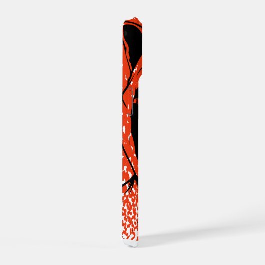 Cool Retro Cat with Sunglasses iPhone 15ケース (右側面)