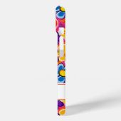 Cool Retro Floral Personalized Case-Mate iPhoneケース (裏面 / 左)