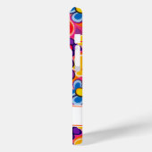 Cool Retro Floral Personalized Case-Mate iPhoneケース (裏面 / 左)