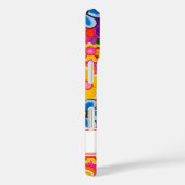 Cool Retro Floral Personalized Case-Mate iPhoneケース (裏面 / 右)