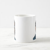 Cool Retro Gent Mug コーヒーマグカップ (中央)