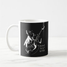 Cool Retro Guitarist Custom Name(名入れ対応)