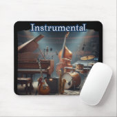 Cool Retro Instrumental マウスパッド (マウス)