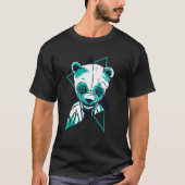 Cool Retro Panda Tシャツ (正面)