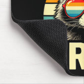 Cool Retro Six Seven Bruh Raccoon Sungles Meme 67  マウスパッド (コーナー)