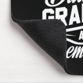 Cool Retro Style Gift For New Grandpas _2 マウスパッド (コーナー)