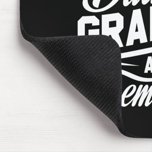 Cool Retro Style Gift For New Grandpas _2 マウスパッド (コーナー)