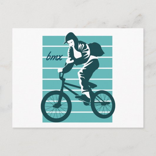 Cool Rider Design - BMX ポストカード (正面)