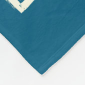 Cool Rocker Skeleton Santa Hat Christmas Punk Rock フリースブランケット (角)