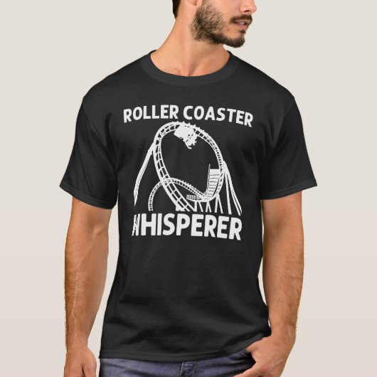 Cool Roller Coaster For Men Women Roller Coaster Tシャツ (正面)