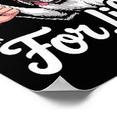 Cool Saint Bernard Costume For Men Women St. Berna ポスター (角)