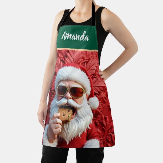 Cool Santa Claus エプロン (インサイチュ)