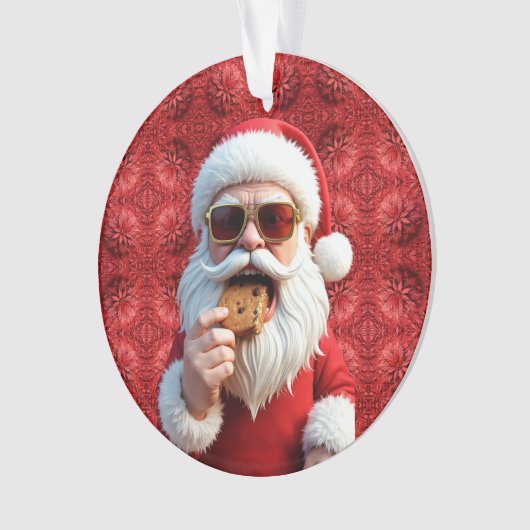 Cool Santa Claus オーナメント (正面)