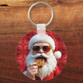 Cool Santa Claus キーホルダー (正面)