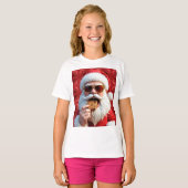 Cool Santa Claus Tシャツ (正面フル)