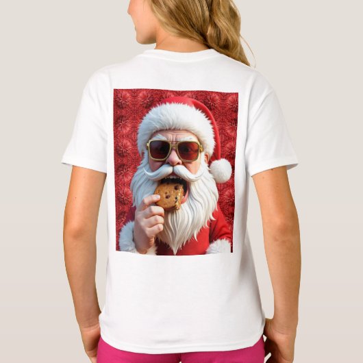 Cool Santa Claus Tシャツ (裏面)