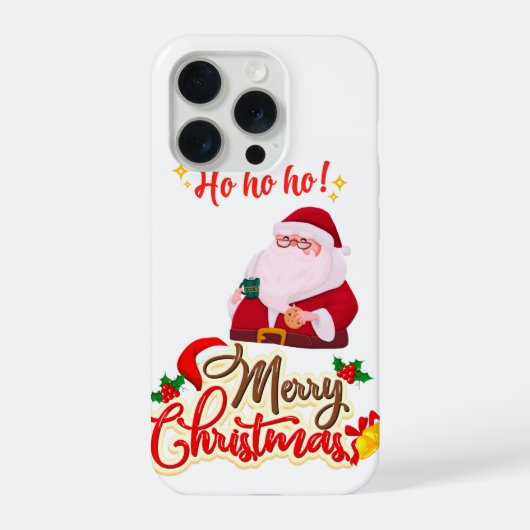 Cool Santa iPhoneケース (裏面)