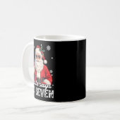 Cool Santa Says 67 Meme Funny Christmas Xmas Men W コーヒーマグカップ (正面左)