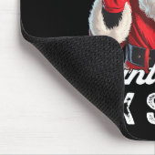 Cool Santa Says 67 Meme Funny Christmas Xmas Men W マウスパッド (コーナー)