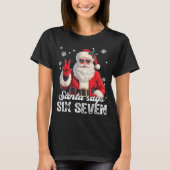 Cool Santa Says 67 Meme Funny Christmas Xmas Men W Tシャツ (正面)