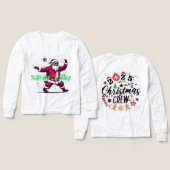Cool Santa T-Shirt (デザイン 正面＆背面)