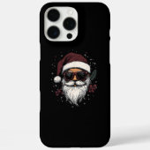 Cool Santa with Sunglasses Christmas Case-Mate iPhoneケース (裏面)
