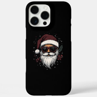 Cool Santa with Sunglasses Christmas iPhone 16 Pro Maxケース