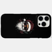 Cool Santa with Sunglasses Christmas Case-Mate iPhoneケース (裏面 (横))