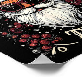 Cool Santa With Sungles I Do It For The Ho´s Chris ポスター (角)