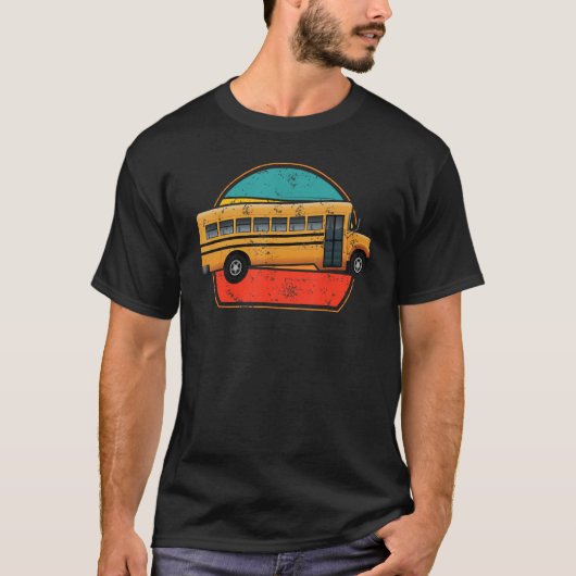 Cool School Bus Driver Costume For Men And Women V Tシャツ (正面)