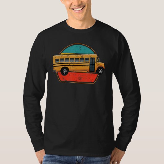Cool School Bus Driver Costume For Men And Women V Tシャツ (正面)