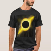 Cool Science Geek T Black Hole Tシャツ (正面)