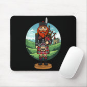 Cool Scottish Nutcracker Bagpes マウスパッド (マウス)
