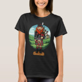 Cool Scottish Nutcracker Bagpes Tシャツ (正面)