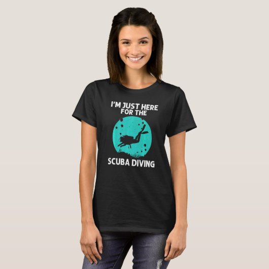 Cool Scuba Diving For Men Women Divers Professiona Tシャツ (正面フル)