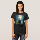 Cool Sea Otter Costume Scuba Diving Otter Tシャツ (正面フル)