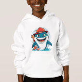 Cool Shark Adventure – Kids’ Hoodie (正面)