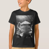 Cool Shark Animal Selfie Tシャツ (正面)