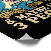 Cool Shark Art Men Women Great White Hammerhead Sh ポスター (角)