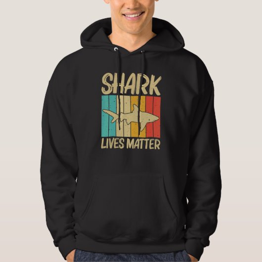 Cool Shark For Men Women Shark Ocean Animal パーカ (正面)