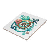 Cool ships wheel anchor タイル (側面)